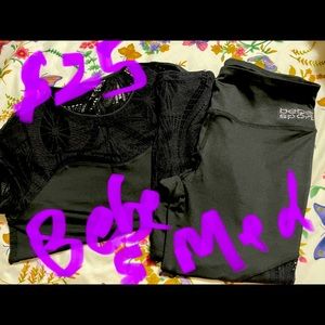 Workout capris and leggins